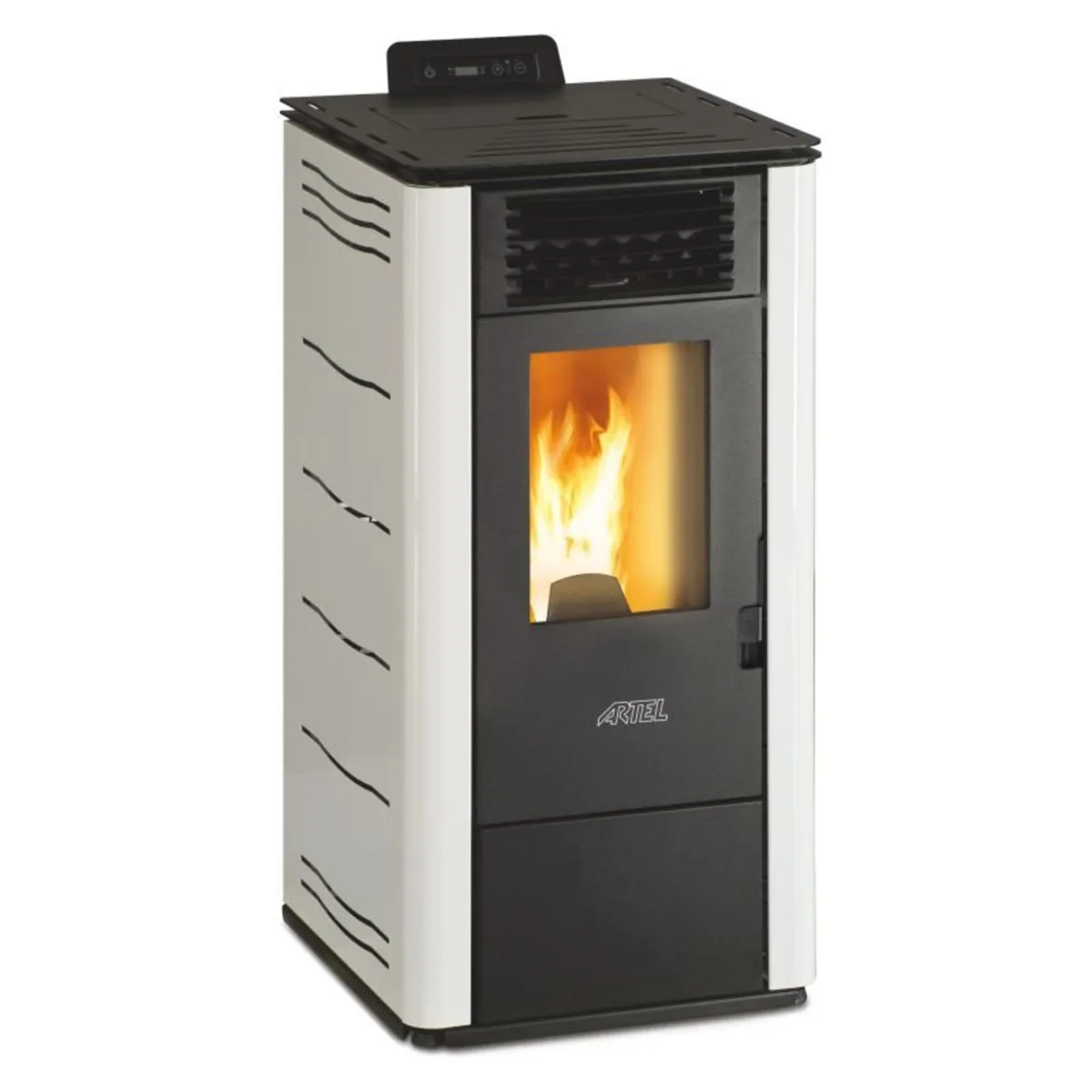Artel Easy Line S 7kW Black Wood Pellet Stove - Image 2