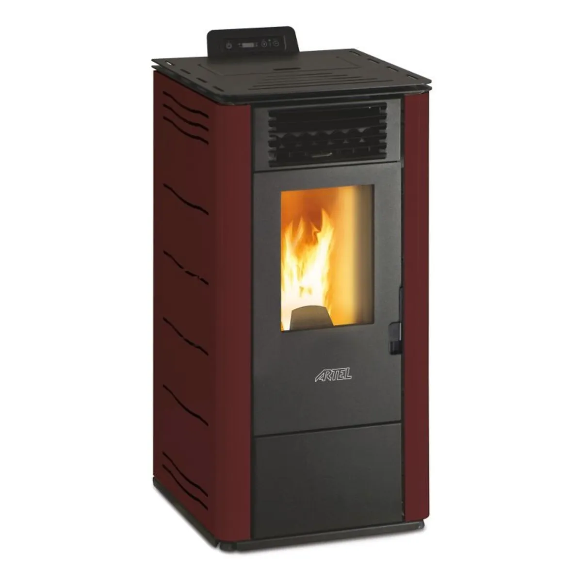 Artel Easy Line S 7kW Black Wood Pellet Stove - Image 3