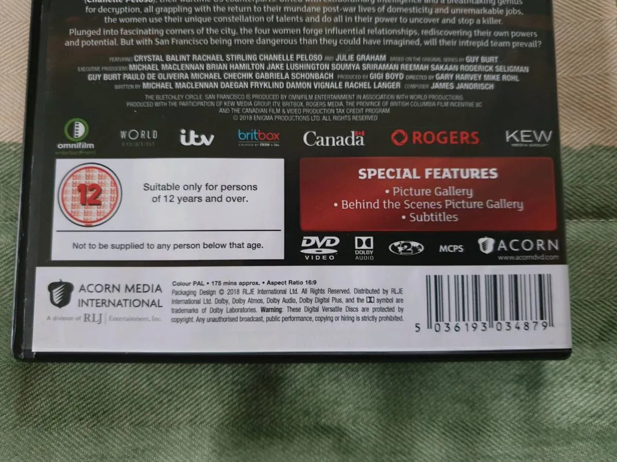 The Bletchley Circle San Francisco Part One 1 DVD - Image 3