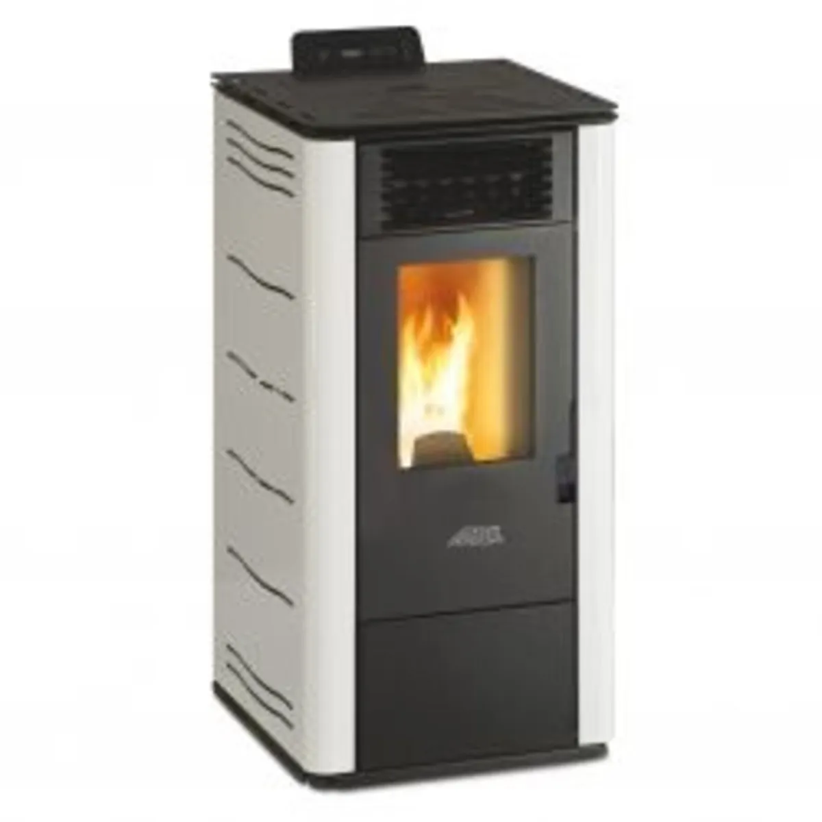 Artel Easy Line S 7kW White Wood Pellet Stove - Image 4