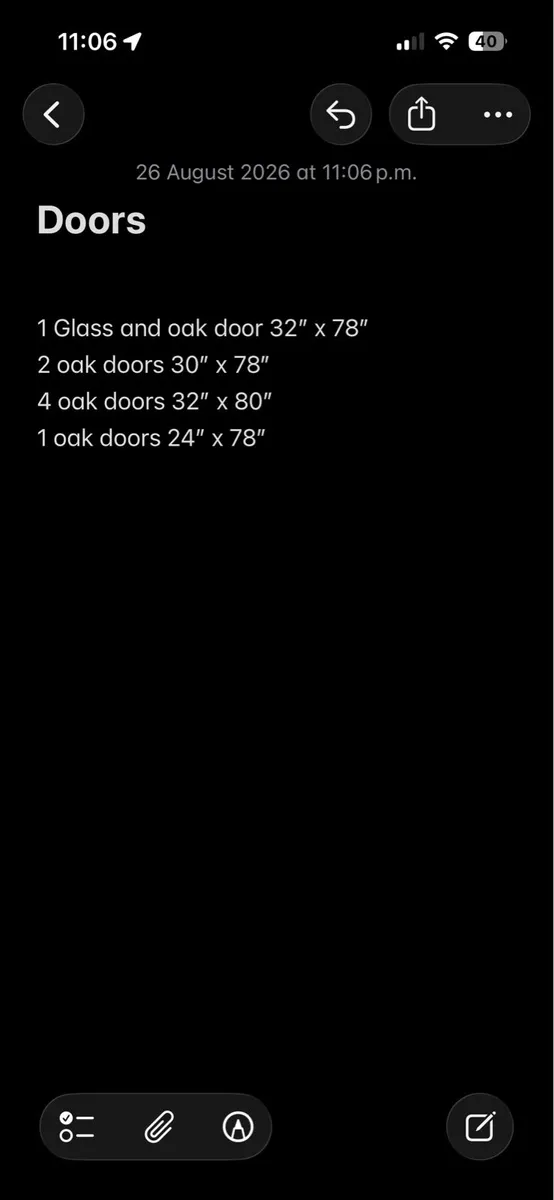 Solid oak doors - Image 3