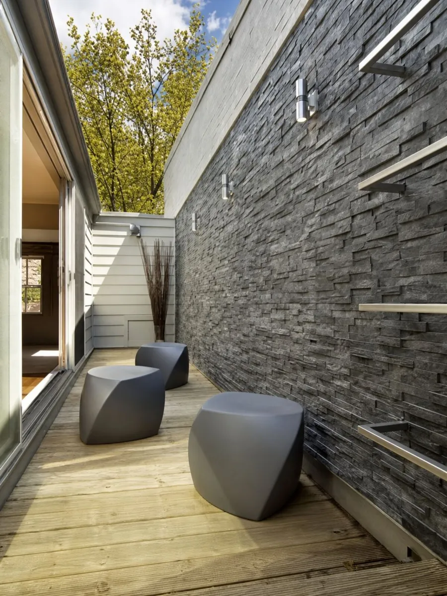 Charcoal Slate Panels - Image 1