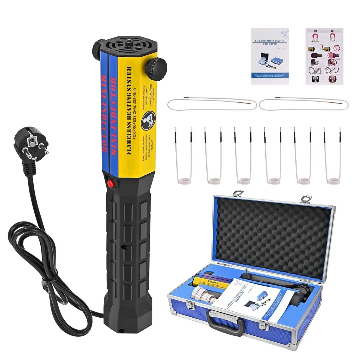 1000W Flameless Magnetic Induction Heater - Image 2