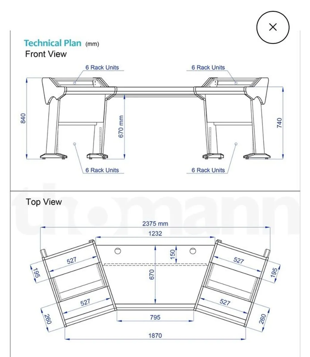 ZAOR ONDA audio/media desk - Image 2