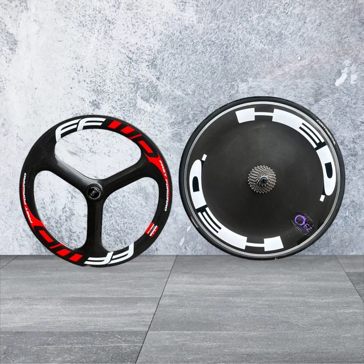 Head disc with fast forward Tri spoke - Image 2
