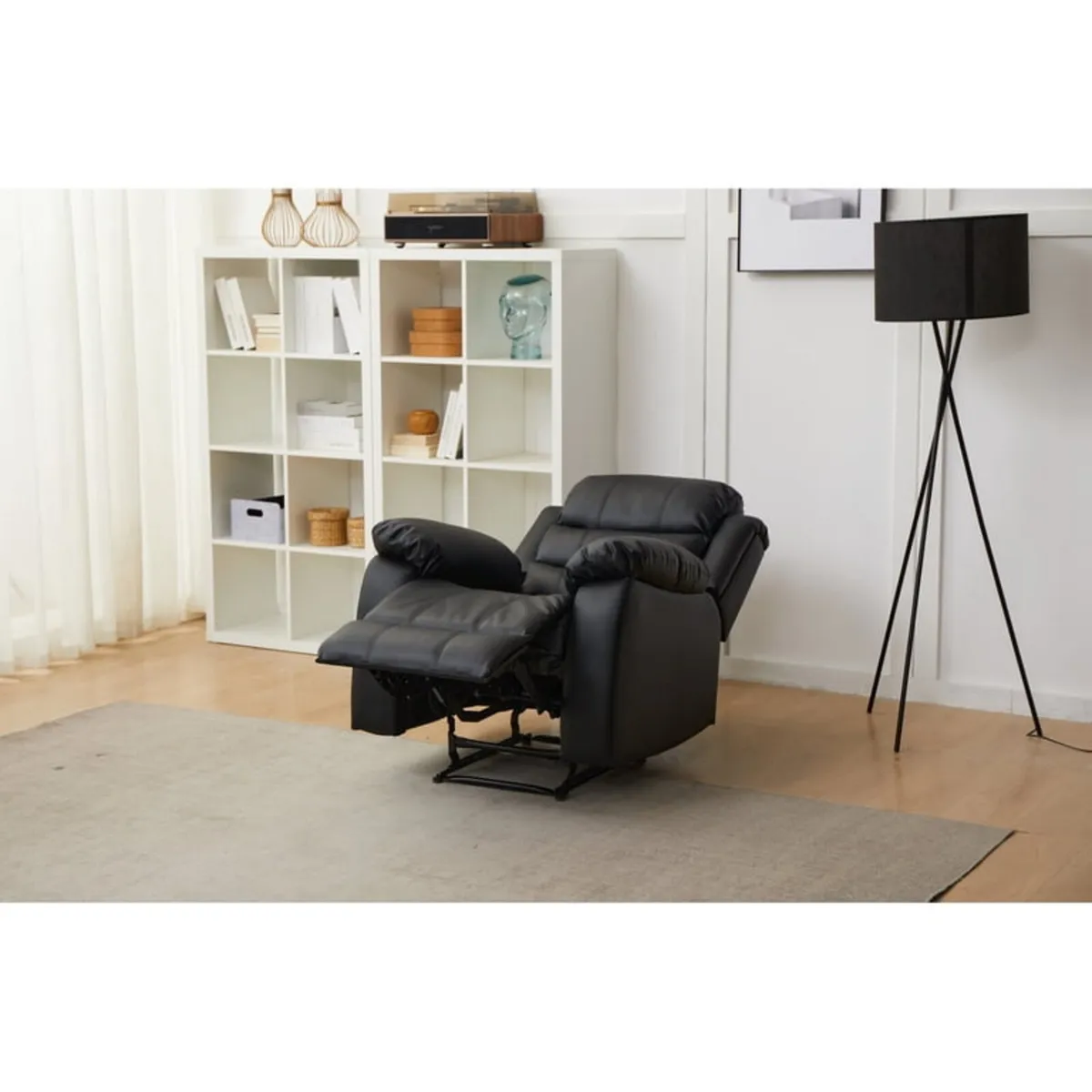 Jackson real leather recliner arm chairs reduced - Image 2