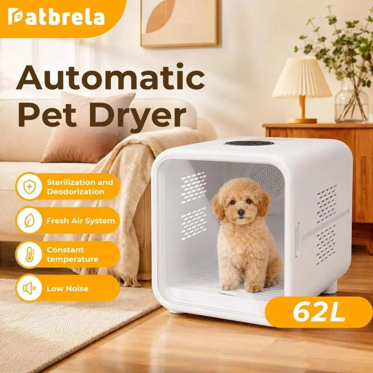 Large Capacity Pet Drying Box Smart Constant Tempe - Image 1