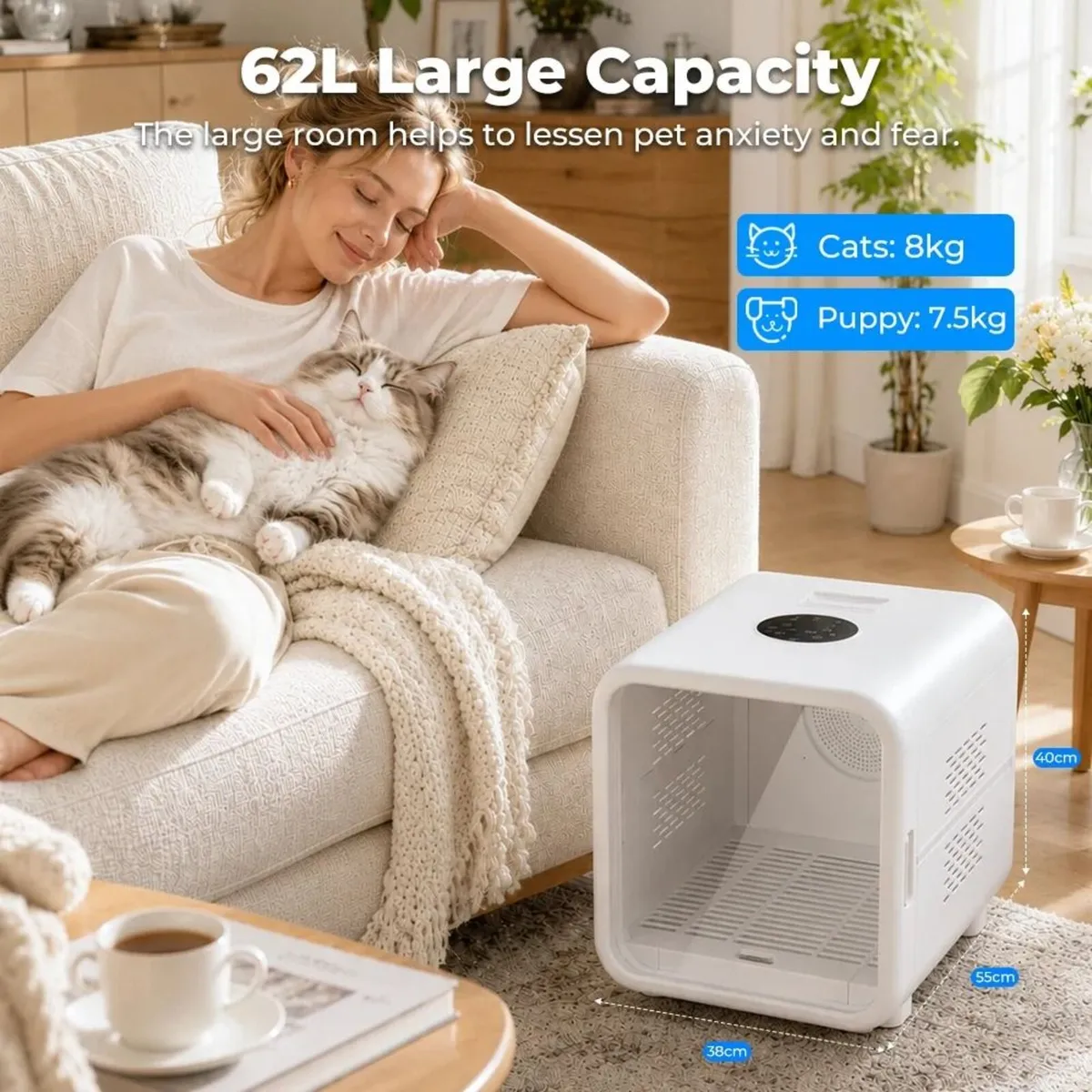 Large Capacity Pet Drying Box Smart Constant Tempe - Image 2