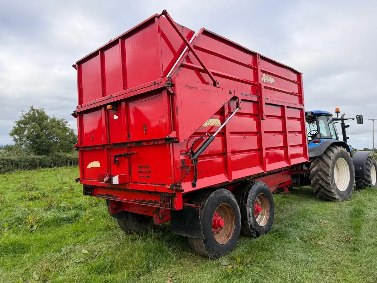 Ruscon silage trailer - Image 3
