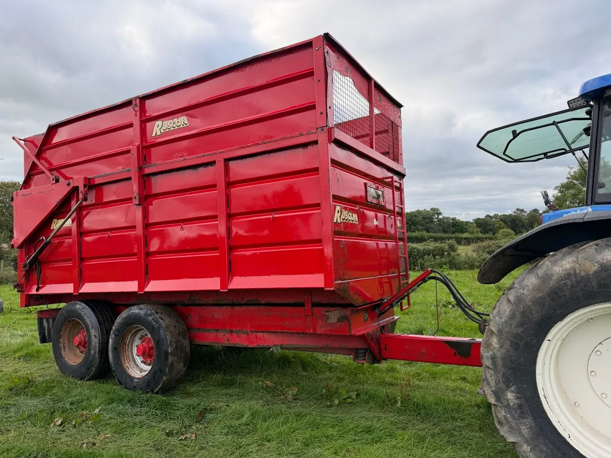 Ruscon silage trailer - Image 4