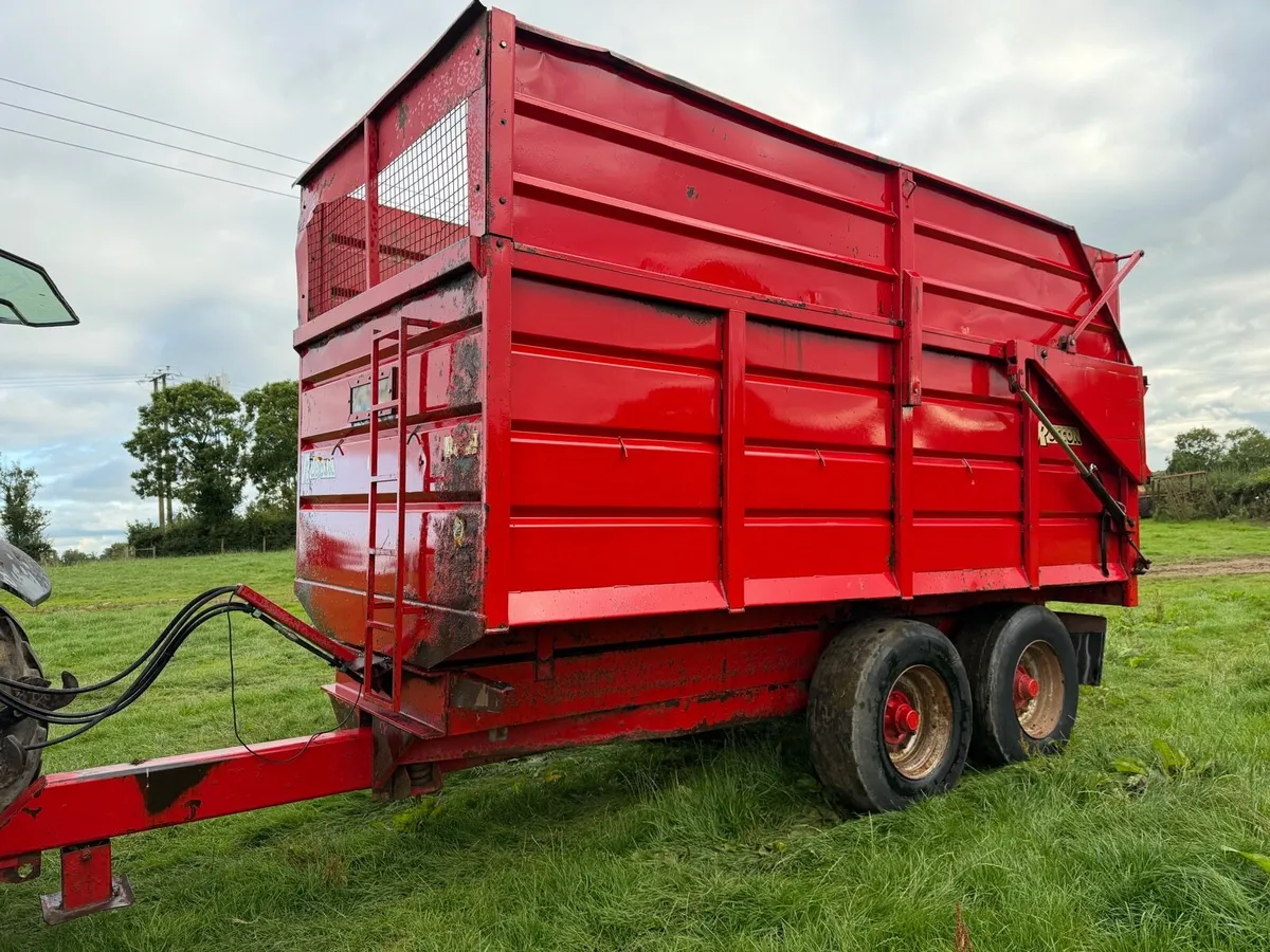 Ruscon silage trailer - Image 1