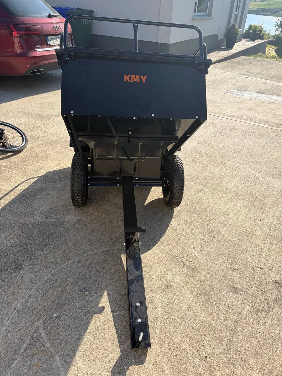 brand new 4x3 foot quad/Atv tipping trailer. - Image 2