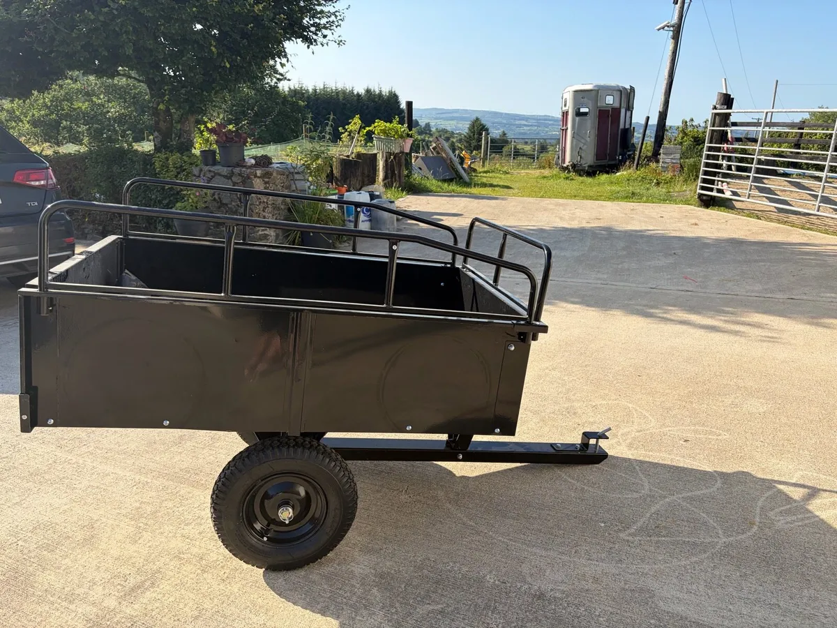 brand new 4x3 foot quad/Atv tipping trailer. - Image 4