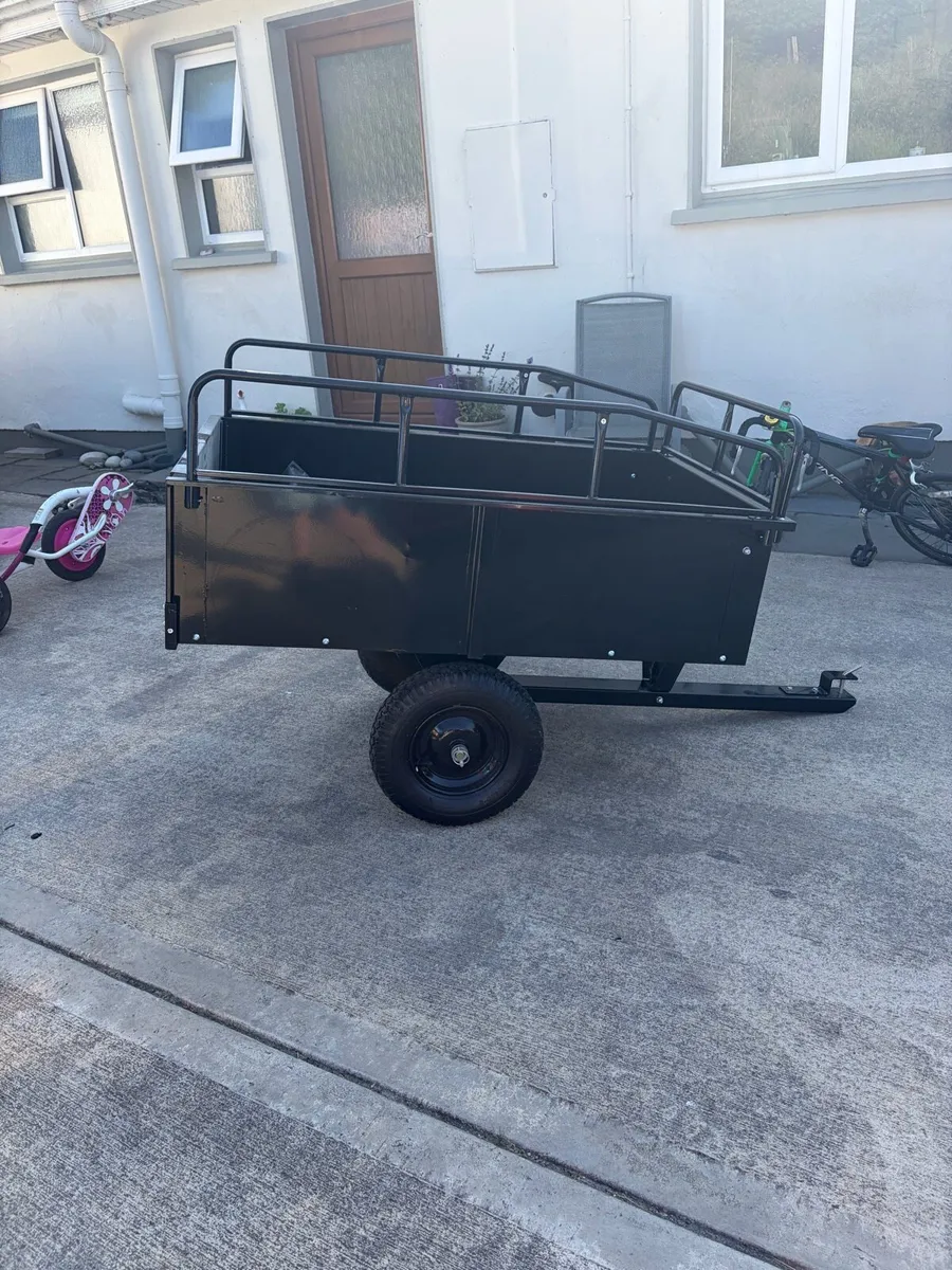 brand new 4x3 foot quad/Atv tipping trailer. - Image 1