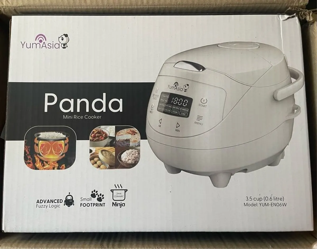 Panda Mini Advanced Fuzzy Logic Ceramic Rice Cooker - Image 1