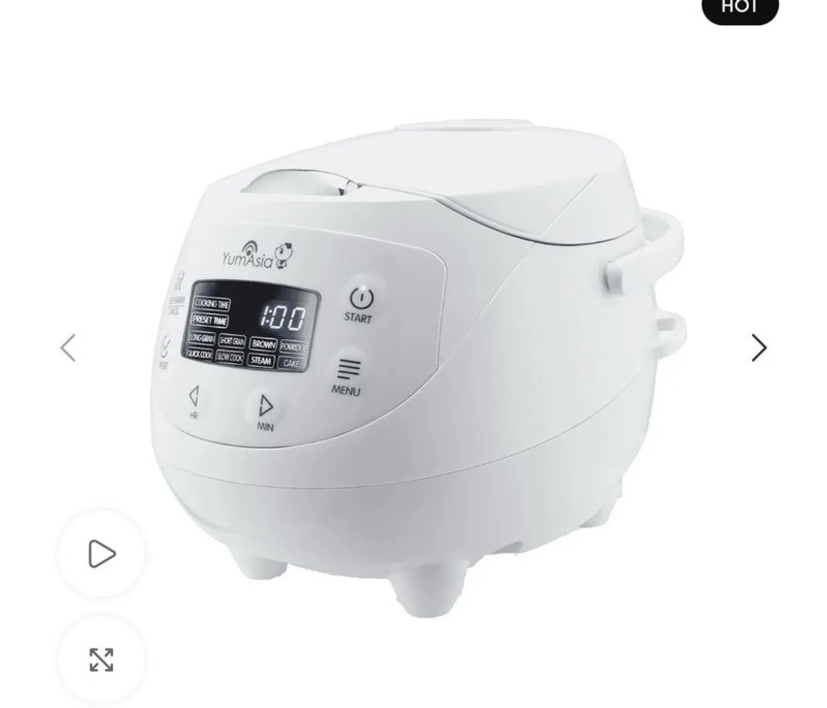 Panda Mini Advanced Fuzzy Logic Ceramic Rice Cooker - Image 2