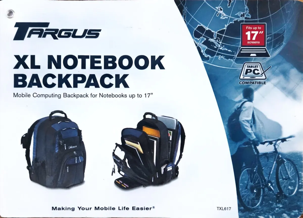 TARGUS Laptop Bag / Laptop Backpack - Image 2