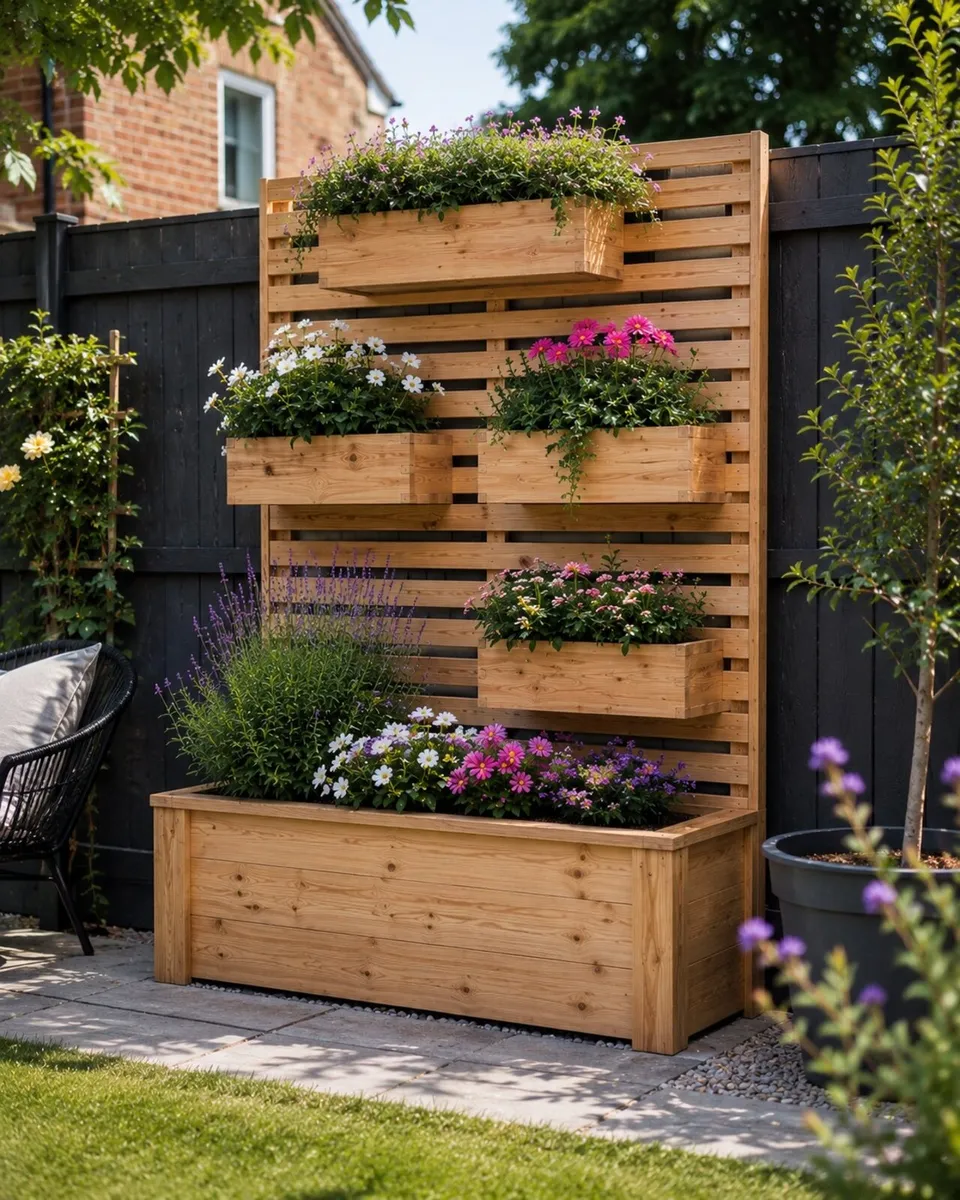 Vertical Garden Planter - Solar Illuminated Option - Image 2