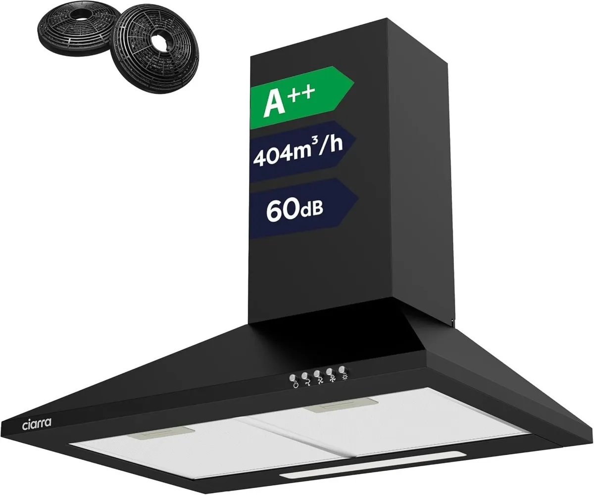 Chimney Cooker Hood Class A++ 404m³ H - Image 1