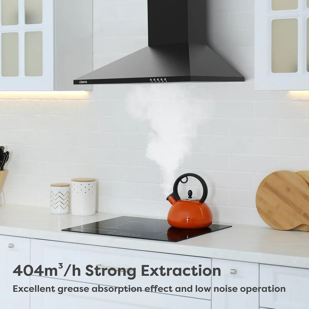 Chimney Cooker Hood Class A++ 404m³ H - Image 3