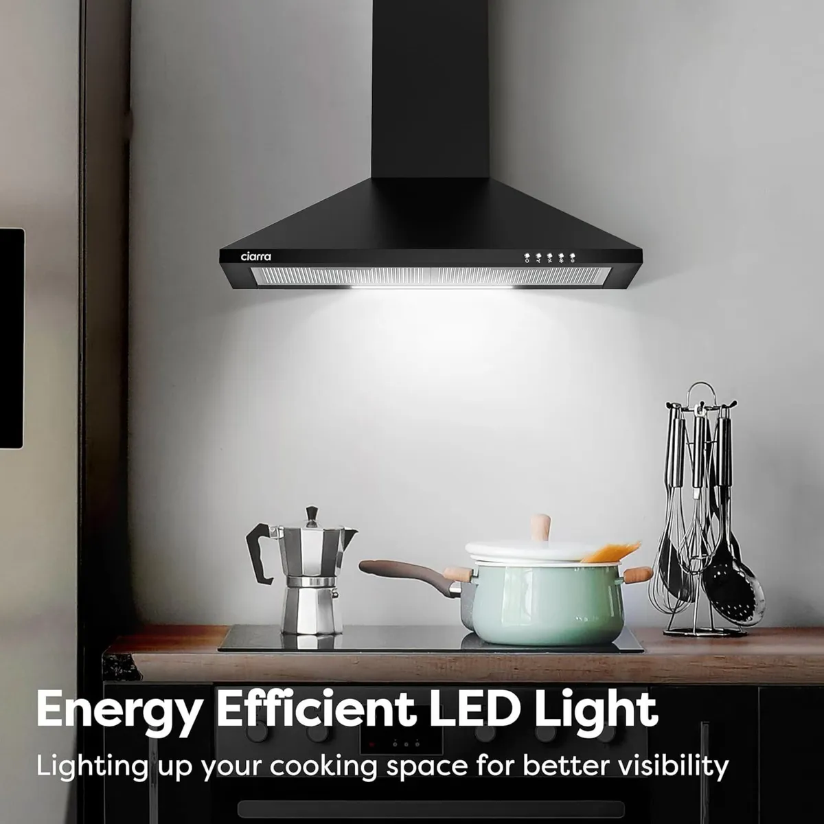 Chimney Cooker Hood Class A++ 404m³ H - Image 4