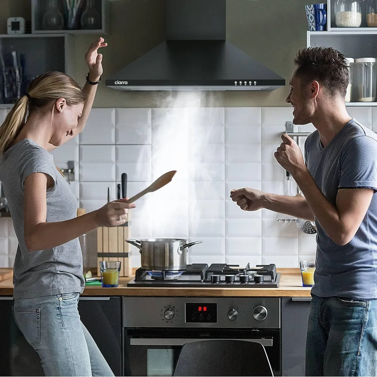 Chimney Cooker Hood Class A++ 404m³ H - Image 2