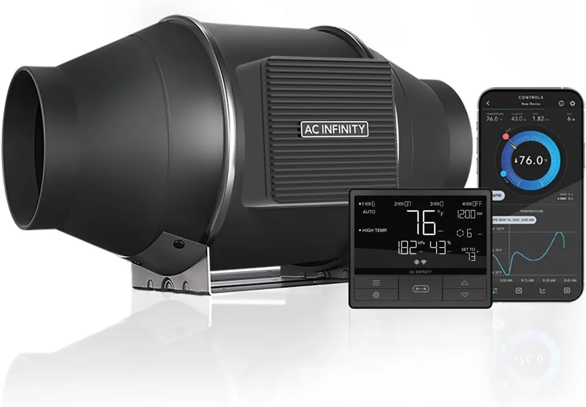 Cloudline Pro T4 Quiet 100MM Inline Duct Fan - Image 1
