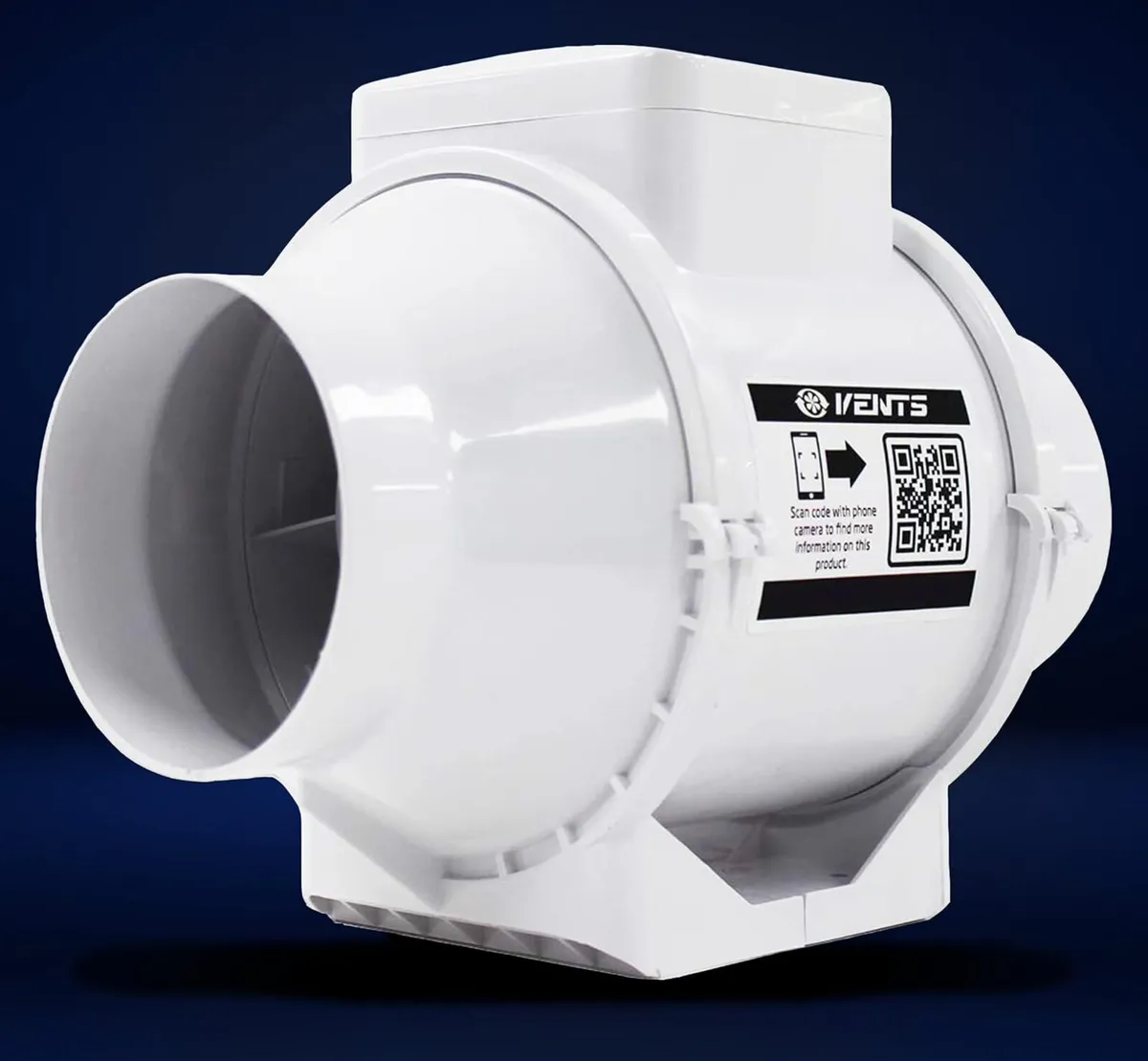100MM Inline Bathroom Extractor Fan Kit with Timer - Image 4