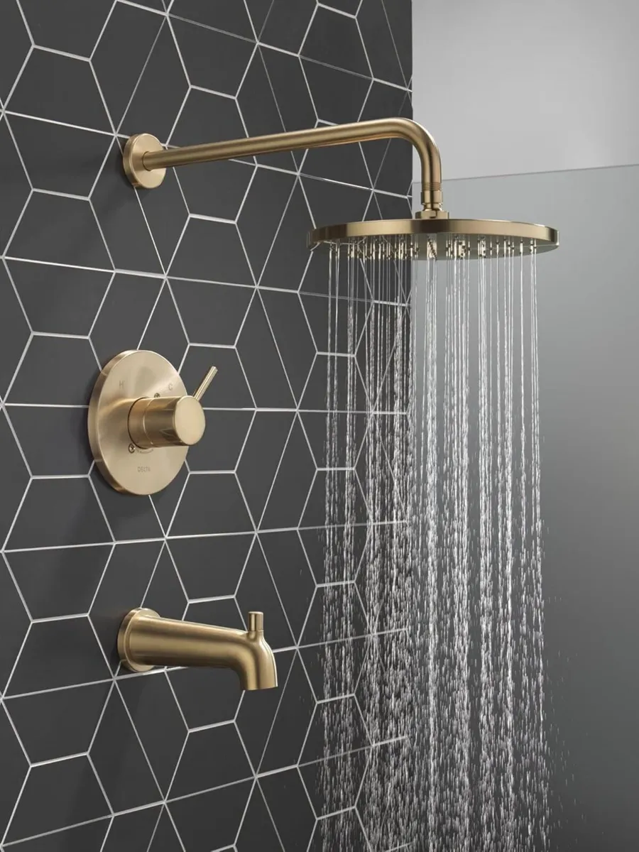 Faucet Modern Raincan Round Single-Function Tub - Image 2