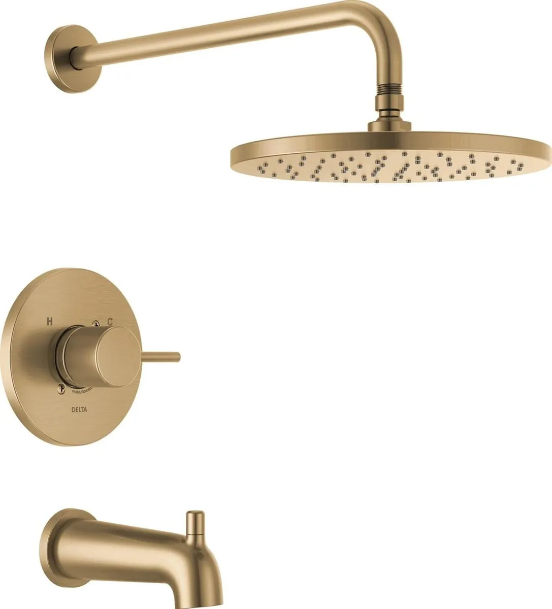 Faucet Modern Raincan Round Single-Function Tub - Image 1