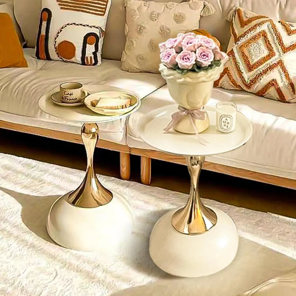 Elegant Modern Side Table - Image 4