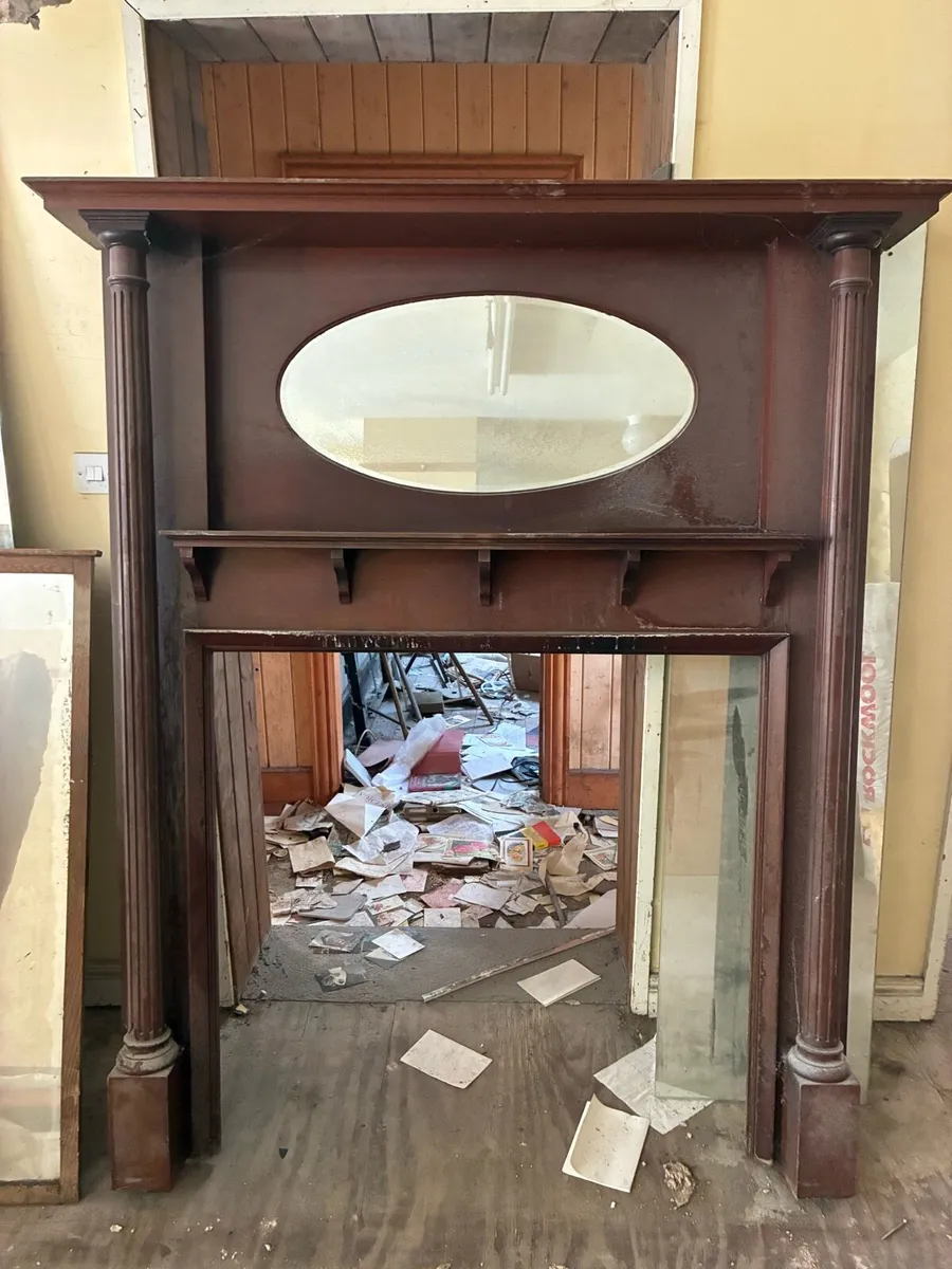 Old fireplace