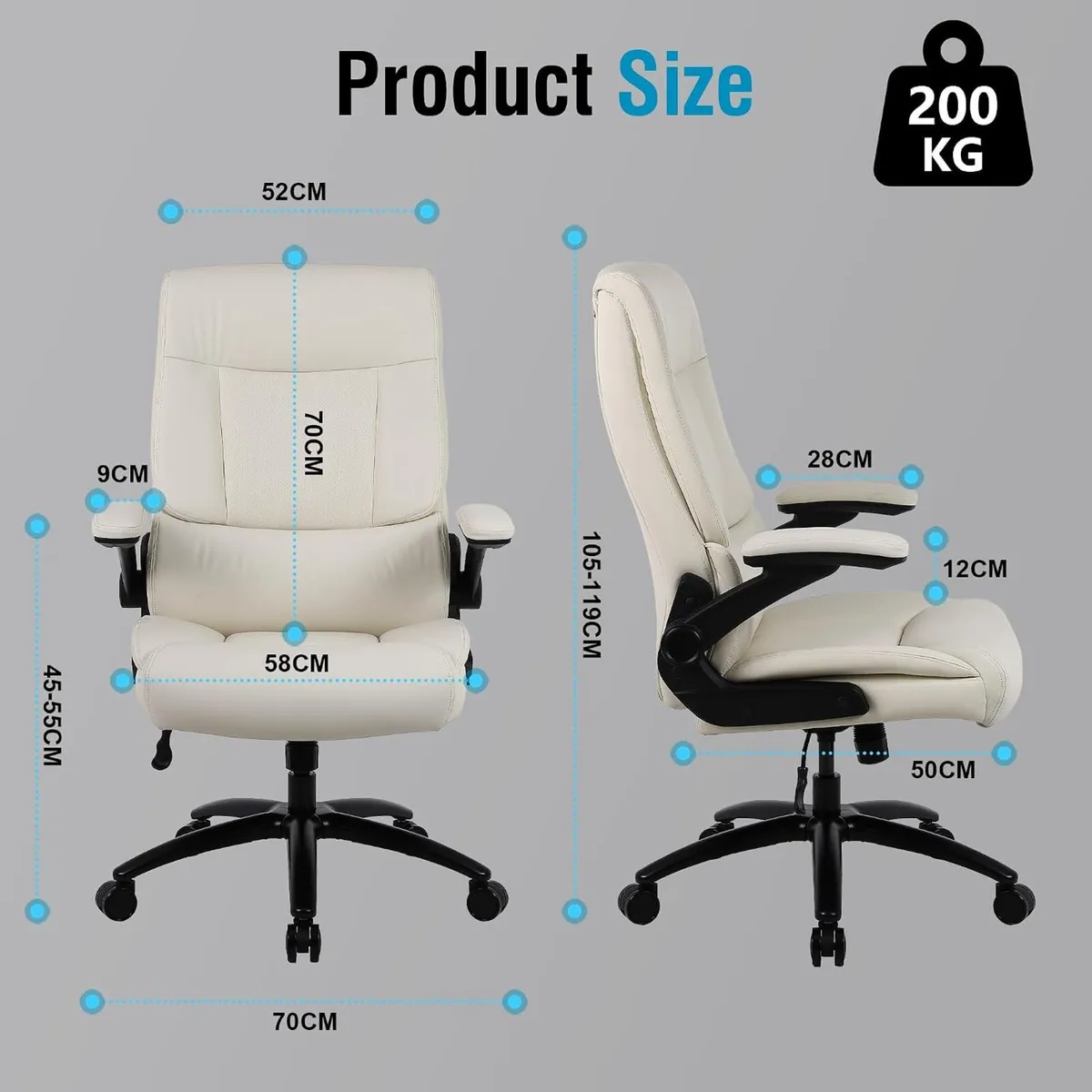 Executive Office Chair 200KG - Image 2