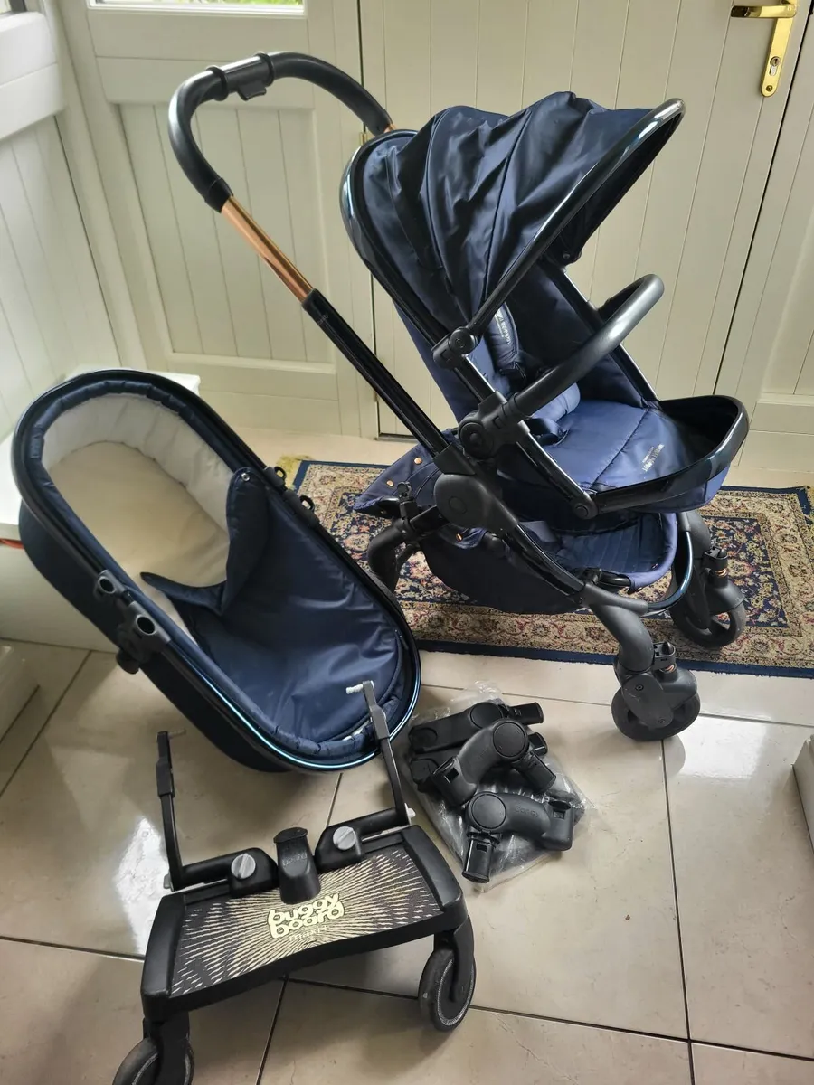 iCandy Peach Midnight Blue Buggy - Image 1