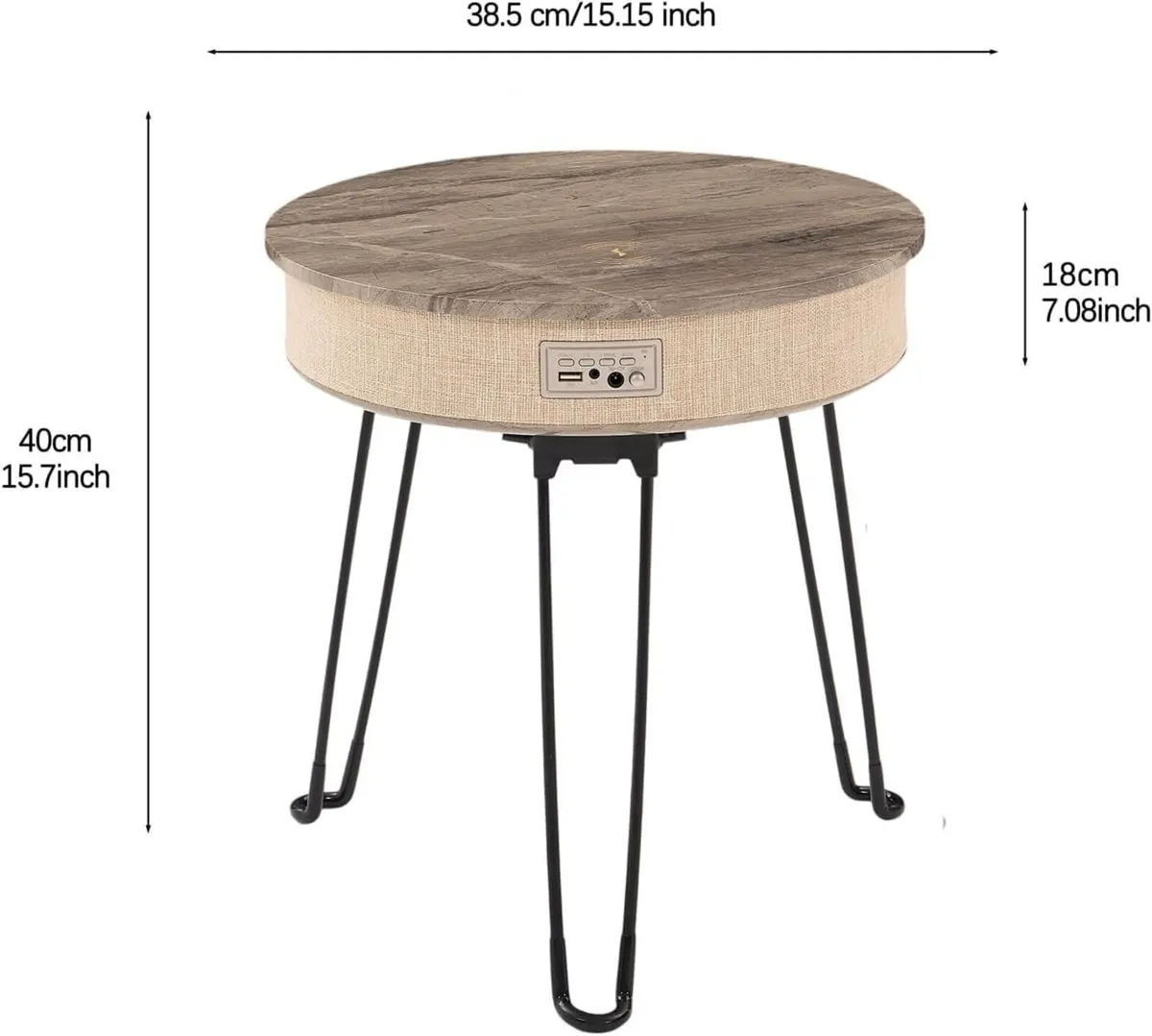 Foldable Multi-Function Coffee Music Table 10W - Image 2