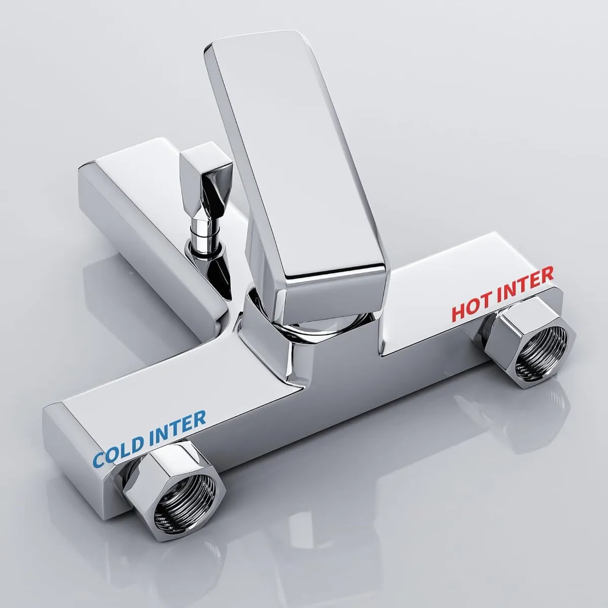 Bath Shower Mixer Tap Single Lever Bathtub - Image 4