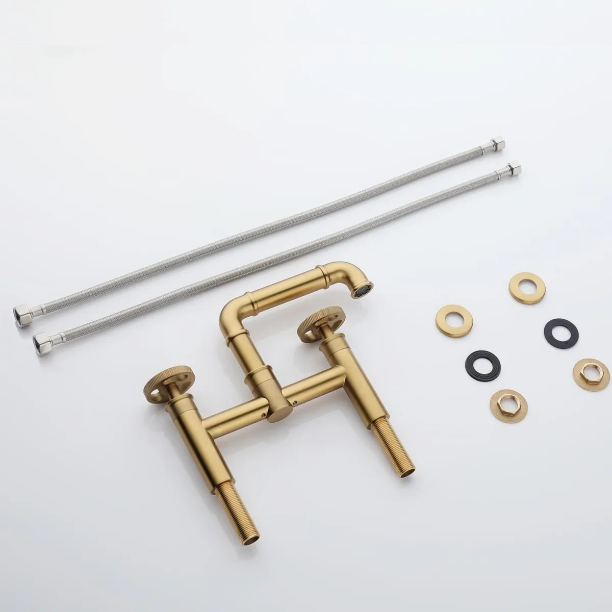 Kitchen Bridge Bath Tap Bathroom Bathtub Mixer - Image 4