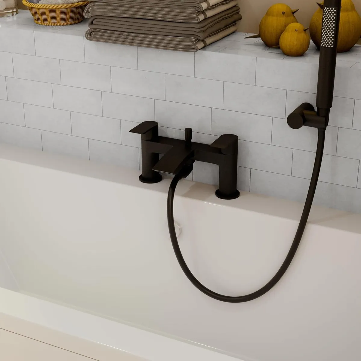 Cascade Bath Shower Mixer Matt Finish G3 4 - Image 4