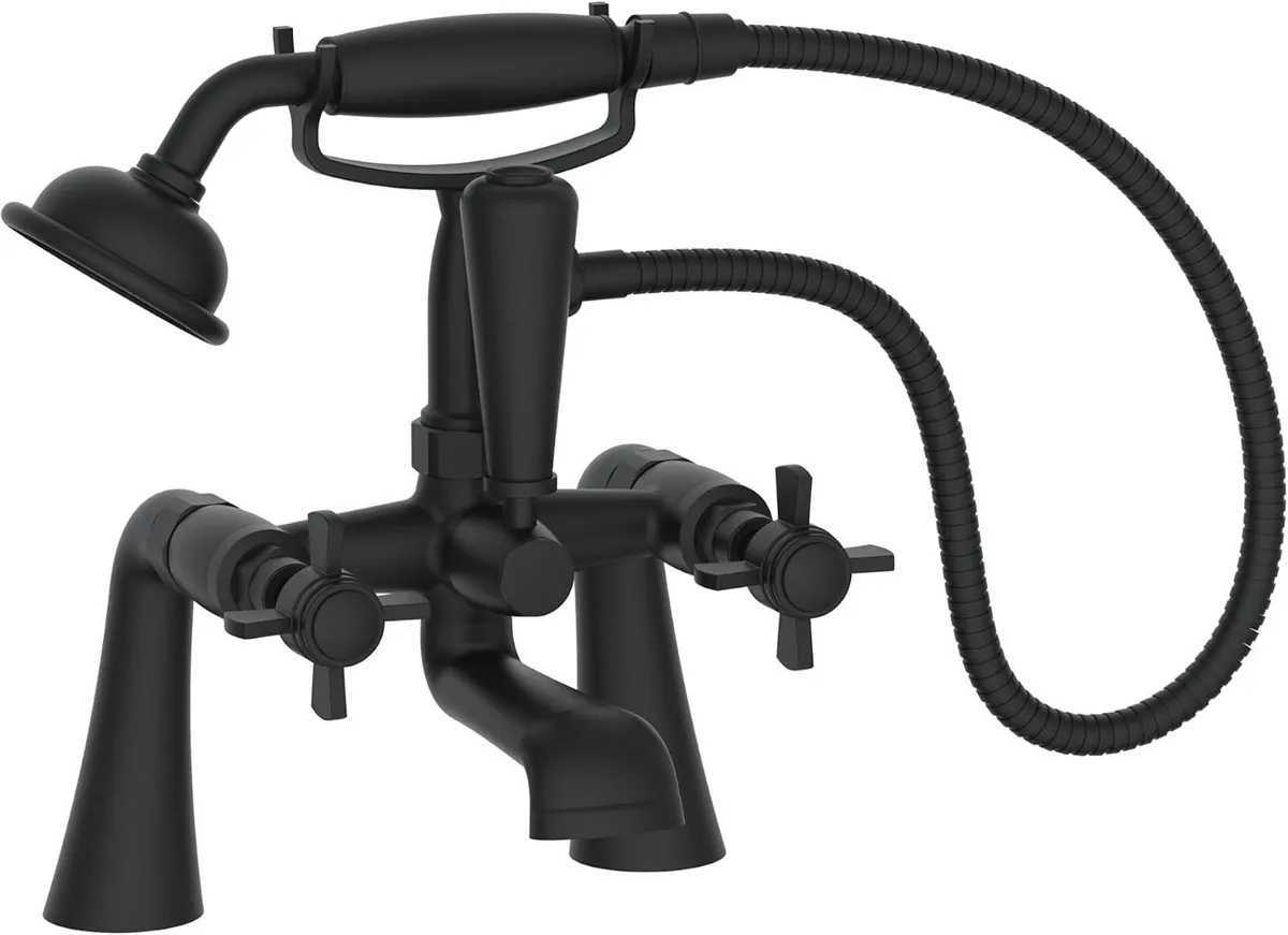 Ripple Traditional Telephone Bath Shower Mixer Tap - Image 1