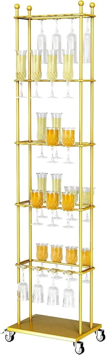 Champagne Drinks Tower Removable 5 Tier 40 - Image 1