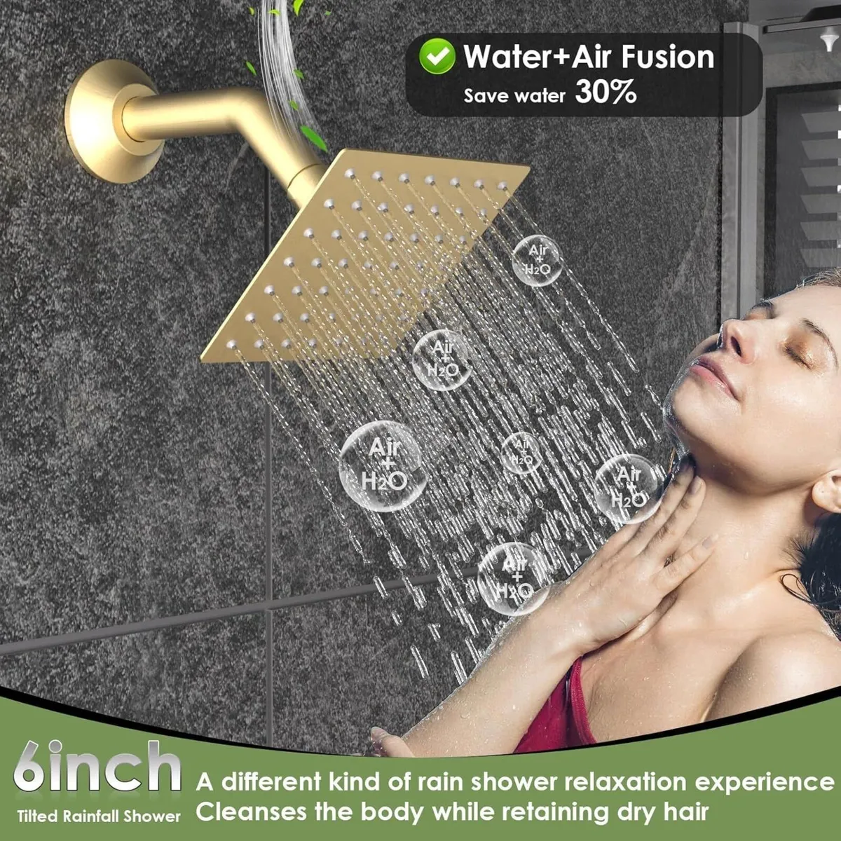 Dual Shower Head System with Body Spray Jets - Image 4