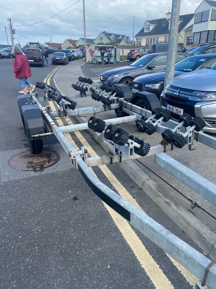 Twin axel boat trailer - Image 4