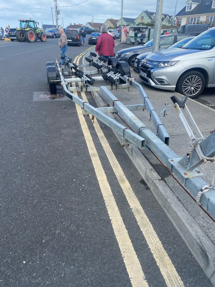 Twin axel boat trailer - Image 3