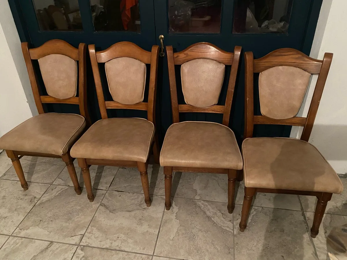 Dinning Table and Chairs - Image 1