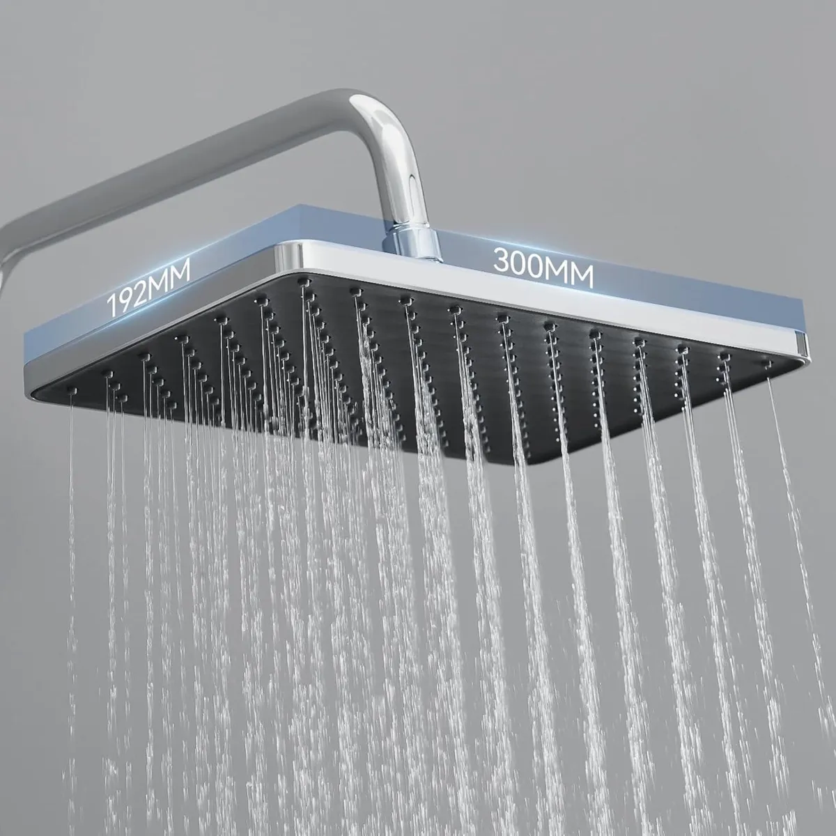 Thermostatic Shower Mixer Set Rainfall Head - Image 4