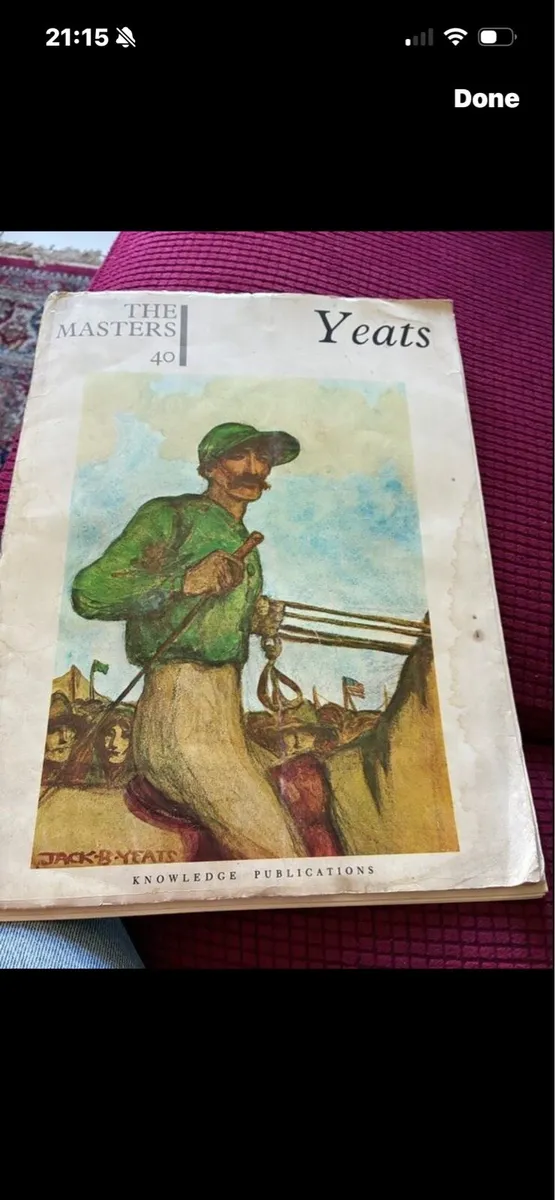 Yeats The Masters Publication 1966-20 plates - Image 1