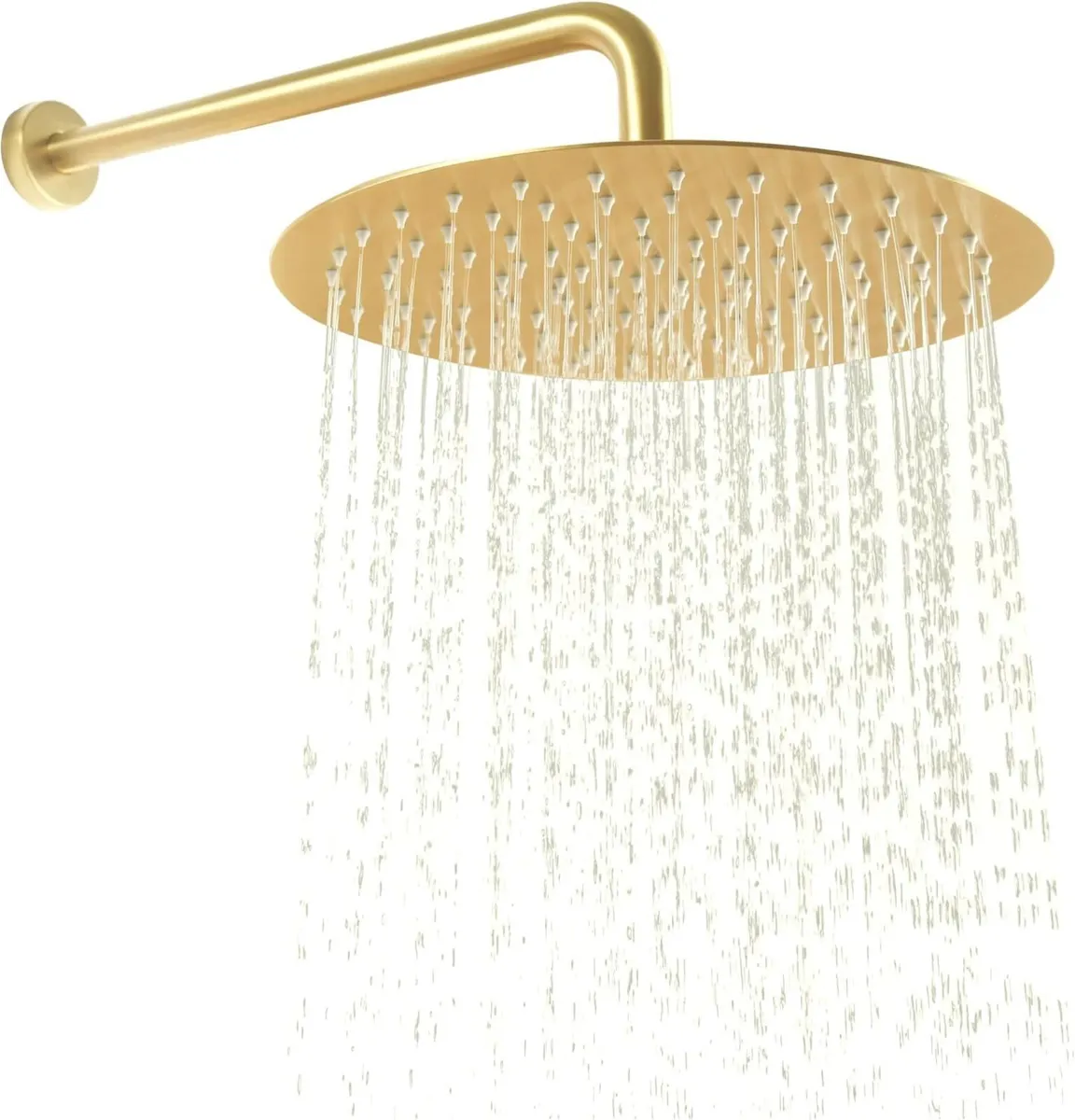 12 Inch Brass Shower System Wall Mounted Concealed - Image 3
