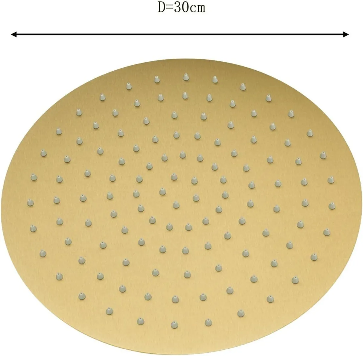 12 Inch Brass Shower System Wall Mounted Concealed - Image 4