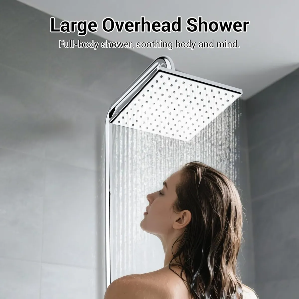 Thermostatic Shower Mixer Set Stainless Steel - Image 4