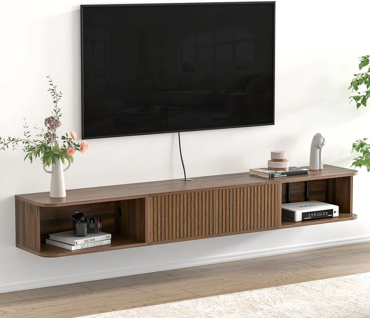 Floating TV Stand Cabinet Unit Long Media - Image 1